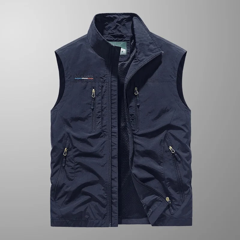 Algernon – Men’s Windproof Water-Repellent Travel Gilet